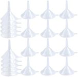 20pcs Clear Mini Funnels, Plastic T