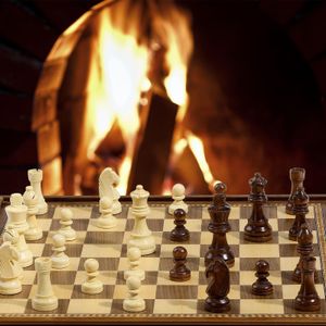 Peradix Magnetic Wooden Chess Set – Portable Board Game