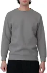 G-Style USA Basic Solid Crewneck Sweatshirt MSC13126 - Relaxed Grey - Medium
