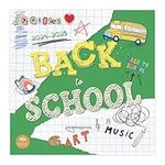 2025 Back to School Pocket Wall Calendar by Bright Day, Academic School Planner, Kids Organizer Classroom Journal, 12" x 12"