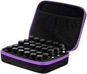 Auto-plaza Essential Oils Storage Case for 30 bottles, Fits 10ml 15ml Oils Bottle Travel Carrying Holder Organizer Box w/Bottle Opener and Stickers