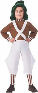 Rubie's Costume Kids Willy Wonka & The Chocolate Factory Oompa Loompa Value Costume, Medium