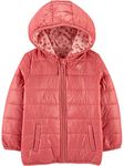 Simple Joys by Carter's Girls' Baby Puffer Jacket, Pink, 12 Months, Label: 12 Months