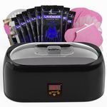 Achzzy 4000ml Paraffin Wax Machine for Hand and Feet - Professional Wax Warmer with 200W Thermal Core, LED Real-time Temp Control & 167°F Rapid Melting, Intense Hydration with Hand Wax Paraffin Bath