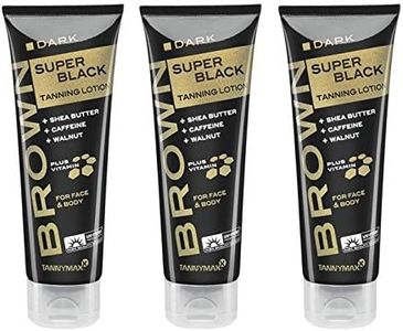 3x TannyMaxx - Brown Super Black Tanning Lotion 125ml