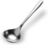 Stainless Steel Mini Ladle Deep Soup Spoon Large Serving Spoon Ramen Spoon