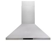 ECO-AIR WM860A30 Wall Mount Range Hood, Size 30”, 860CFM