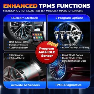 Autel MaxiCOM MK906S PRO2-TS Diagnostic Tool – Advanced OBD2 Scanner
