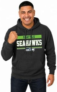 Team Fan Apparel Seattle Seahawks Charcoal Gameday Hoodie - Men and Women
