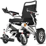 OXYVITA Ultra-Lightweight Folding Electric Wheelchair for Adults, Compact and Durable Design, Travel-Ready with 24 Miles Range, Dual Batteries, Comfortable and Safe Mobility Solution”