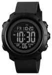 Big Boys Watch Digital Sports Waterproof Military Back Light Teenager Watch (Black)1426