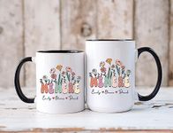 Memere Mug With Grandkids Names, Pe