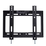 IKON MOTORSPORTS Fixed TV Wall Mount Full Motion Swivel Articulating Bracket for Most 14”-42” LED LCD OLED Plasma Flat Screen TV with VESA (Fixed)