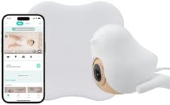CuboAi Sleep Safety Bundle for Proactive Safety Alerts & Breathing Motion Detection: 2.5K QHD Night Vision WiFi Baby Monitor Camera, 2-way Audio, Temperature & Humidity Sensor, Lullabies & App Control