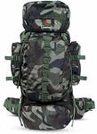 Grandiose Peace Keeper Colonel Army Trekking Bags (With Detachable Bag) Rucksack - 85 L (Camouflage)