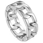 Stainless Steel Ring for Men Size 1