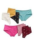 GAP Girls' 7-Pack Hipster Underwear, Multi Stars, X-Small