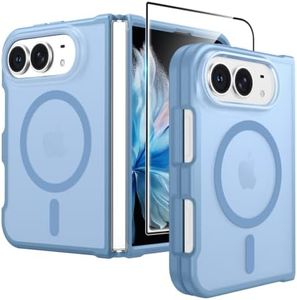 FNTCASE for Phone 2026 Ultra Case/Phone Fold Phone Case Light Blue