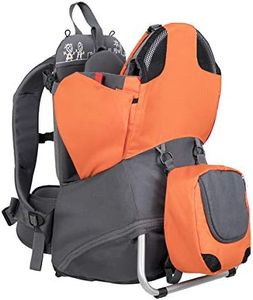 phil&teds Parade Lightweight Backpack Carrier, Orange/Grey