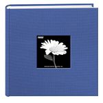 Pioneer 200 Pocket Fabric Frame Cover Photo Album, Sky Blue