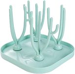 SYGA Foldable Baby Bottle Drying Racks Feeding Cup Nipple Storage Shelf Stand Holder - Green Drying Rack