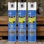 3 x 300ml Raid Rapid Action Fly- Indoor Raid Flying Insect Killer -Eliminates insects in seconds- Spray Leaves Neutral Scent-Wasp Killer Spray(Total 900ml)