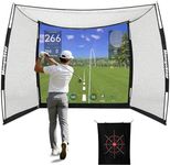 MangoStar Golf Net, 11x8ft Golf Sim