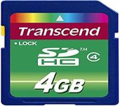 Transcend 4 GB Class 4 High Speed S