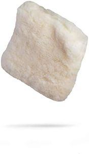 Adam's Professional 10" Car Wash Pad - Made of Professional Grade Plush Synthetic Wool - Safely Wash Your Vehicle Without Introducing New Scratches or Swirls - Swirl Free Washing Guaranteed