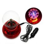 Semaphore Car Voice Touch Plasma Ball Magic Ball LED Light Sound Sensor (Color May Vary) for Kia Seltos