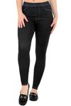 Ex Famous Store Pull On Jeans for Women UK 6-22, High Waisted Jeans Women Stretchy Ladies Jeans Skinny Denim Jeans Women Jeggings for Women UK Black