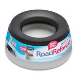 Road Refresher by Prestige Pets, The No-Spill, Slobber Stopper Water Bowl Dispenser, The Neater Dish for Home & Travel, No Messy Splashes, Spilling or Drips for Dogs & Cats