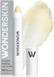 Wonderskin 3-in-1 Lip Scrub Exfoliator & Moisturizer, Lip Exfoliator Scrub, Hydrating Balm for Soft, Nourished, Flake-Free Lips with One-Step Prep, 0.10oz