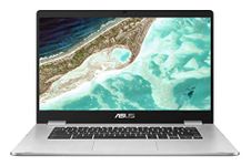 ASUS 15.6" ChromeBook C523NA (Intel Celeron N3350, 4 GB RAM, 64 GB eMMC, Chrome OS), Silver