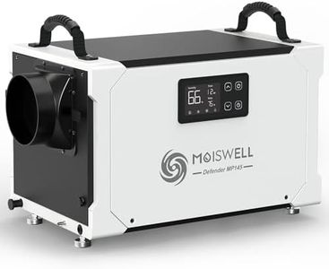 Moiswell Commercial Dehumidifier 145 Pints for 6000 sq ft