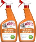 Nature's Miracle Cat Set-In Stain & Odour Remover - Oxy Formula 709ml (Pack of 2)