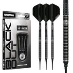 Winmau Blackout Series 16g Parallel Soft Tip Dart Set | 90% Tungsten Dart - Professional Darts Set with Dart Flights & Shafts