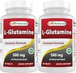 Best Naturals L-Glutamine 500mg, 25