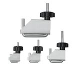 Zoomtools 4 Pcs Fluid Line Clamp Set Radiator Fuel Hose Clamp Tool Accessory Part