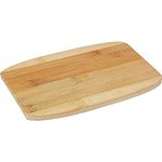 Brite Concepts Mini Bamboo Cutting Board, 6 Inches by 9 Inches (Pack of 1), Easy to Store Multi-Purpose Bamboo Cutting Board for Meats, Vegetables, Food Preperation