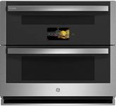 GE Profile PTS9200SNSS 30" Built-in Twin Flex Convection Wall Oven with 5 cu. ft. Capacity WiFi Connect and True European Convection with Direct Air in Stainless Steel