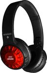 ZAMZAM On-Ear Lightweight Headphones Wireless Bluetooth Headset with Microphone, Handling Phone Calls and Volume Control Compatible with iPad iPhone TV Laptop Computer Headphones (Black) (Red)