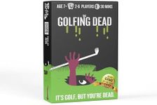 The Golfing Dead - Only One Survives - Best Zombie Card Game for Family Adults Kids Teens Ages 7 Years and Up. Classic Golf with Funny Twists! Fun for Parties or Competitive Friends - 2-6 Players.