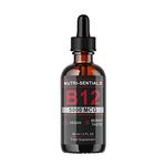 Vitamin B-12 Liquid Drops - 5000 mcg Methylcobalamin High Strength Supplement, for Increasing Metabolism, Immunity, Energy and Improving Concentration & Mood - Vegan Berries Flavour, 60ml