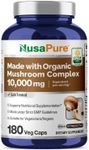 Advanced Mushroom Defense 900mg 150 Veggie Caps (Non-GMO & Gluten Free) - Deep Immune System Support - Reishi, Maitake, Shiitake, Astragalus, Dandelion & Beta Glucan