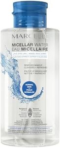 Marcelle Micellar Water, Normal Skin, with Soothing Aloe, Cleanses, Removes Makeup and Tones, Hypoallergenic, Oil-Free, Alcohol-Free, Fragrance-Free, Cruelty-Free, 400 mL