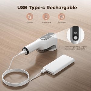 PKBD Large Electric Fabric Shaver – Lint Remover with 3 Extra Blades, Large Capacity