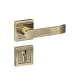 Yale YECM-603-OR-TT-AB Mortise Door Lock for Bedroom/Home/Office/Hotel Suitable for Left/Right Handed Doors | Rose & Escutcheons with Thumb Turn, 3 Keys Cylinder and Lock Body (Antique Brass)