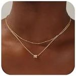 TINGN Gold Initial Necklaces for Wo