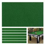 Boshen Billiard Cloth Pool Table Felt with 6 Cloth Strips for 9 Foot Table Fast Pre-Cut Rails, 3 Fabrics for Choice